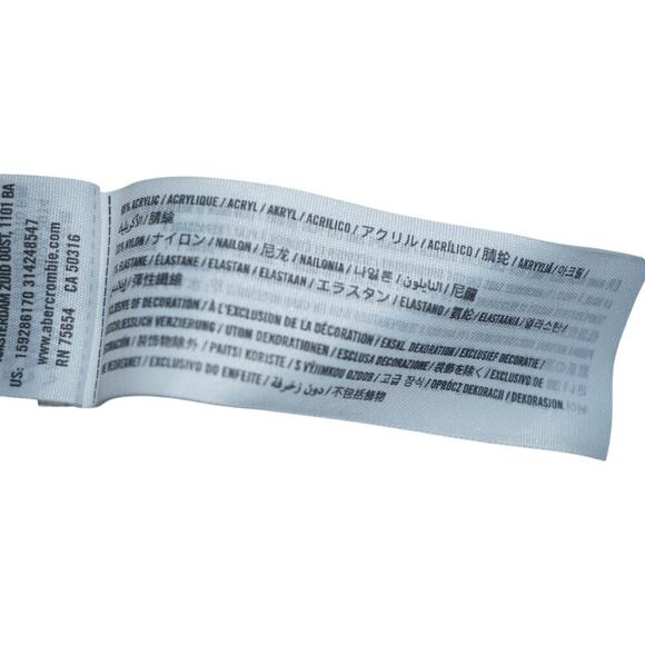 Abercrombie & Fitch Ribbed Knit Sweater Dress –  Bodycon Pullover – Size L - Picture 7 of 9